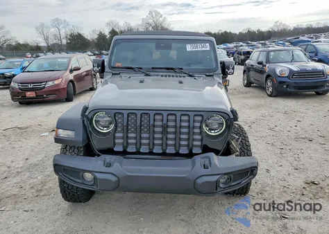 2022 Jeep Wrangler Unlimited Sport из США, поврежденный, VIN 1C4HJXDM7NW112031